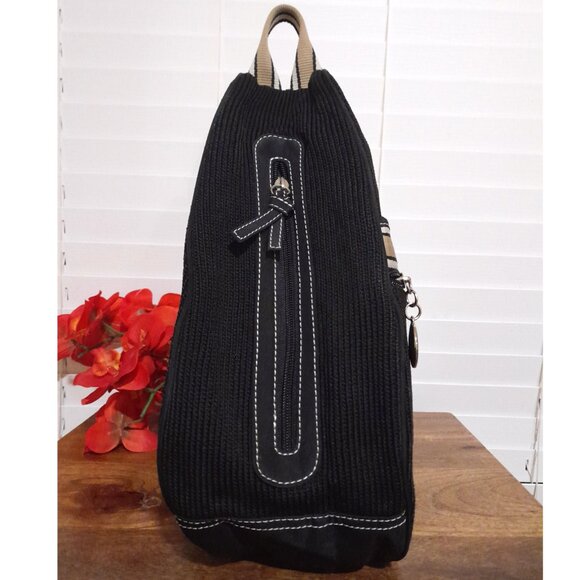 The Sak Satchel Crossbody Sling Woven Bag Purse - Picture 3 of 12